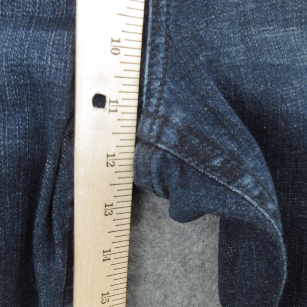 TK Axel Jeans Mens 38x31 Blue Slim Boot Dark Wash Denim Stretch Modern Fit - Picture 9 of 16